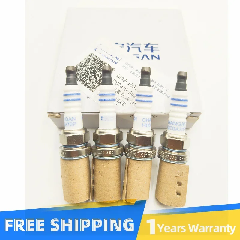 

4pcs Dual Iridium Spark Plugs for Chinese CHANGAN CS75 CS95 SUV 1.8T 2.0 JL486 Engine Autocar motor part K002-1600