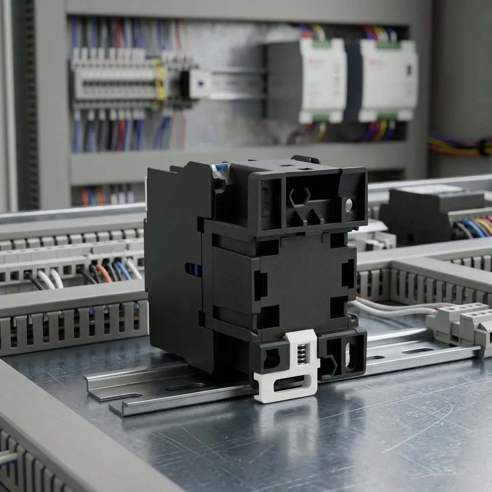 1pc CJX2-1810 AC Contactor For Water Treatment Plants And Irrigation Systems 220V Coil Voltage 3-Pole Configuration 18A Current