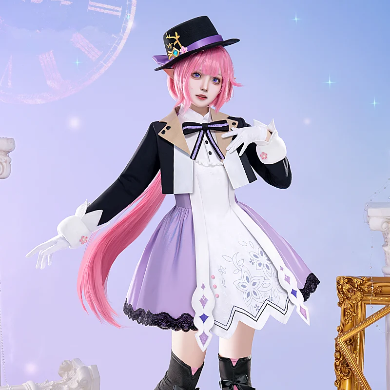 

Женский костюм для косплея Elysia, костюм для игры Honkai Impact 3rd Cos в стиле аниме, яркий костюм для карнавала, размеры