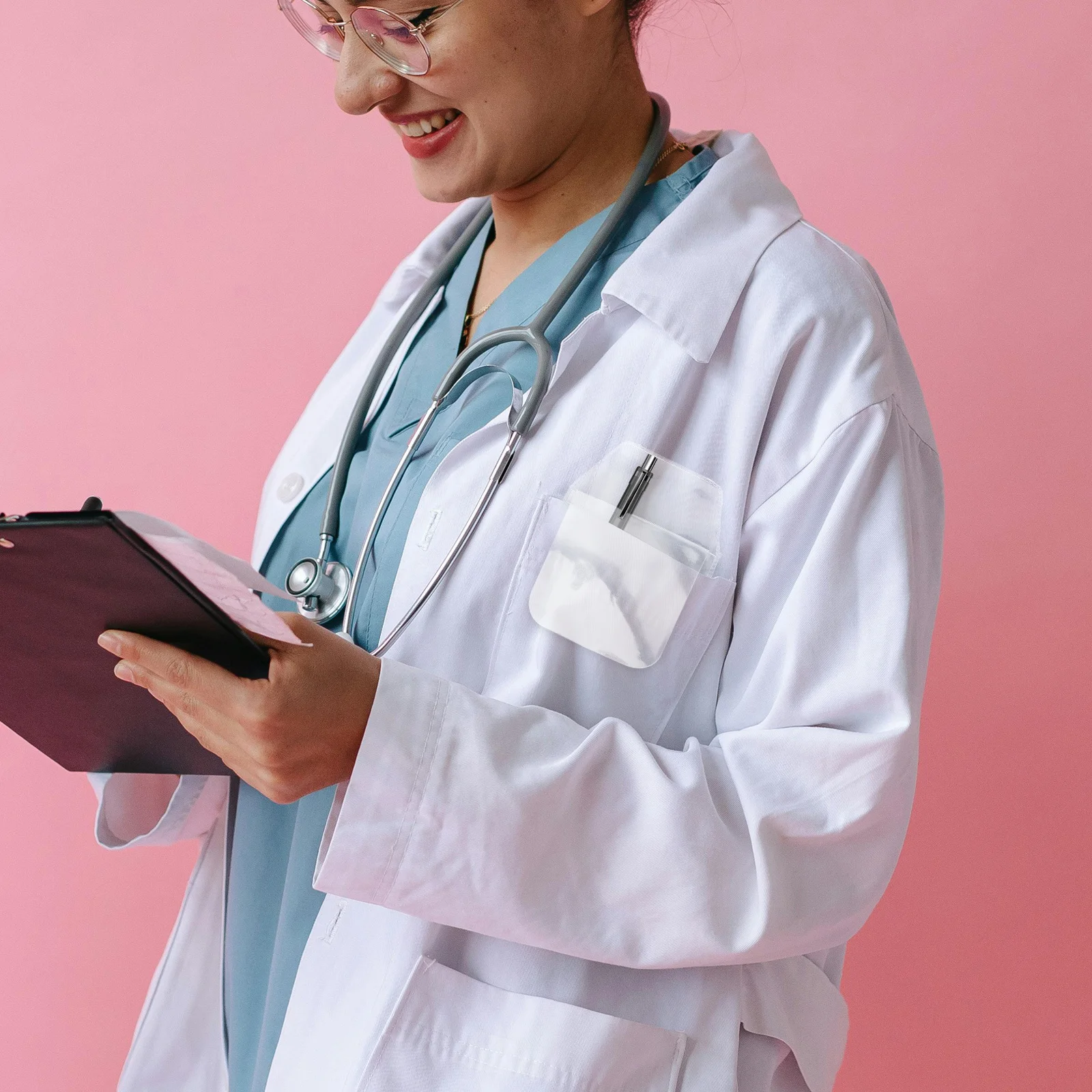 10 قطعة حقيبة أقلام رصاص مقاوم للماء بولي كلوريد الفينيل القلم حامي للأقلام أقلام الرصاص عملات الهاتف المحمول العناصر الصغيرة المنظم بسيط أنيق