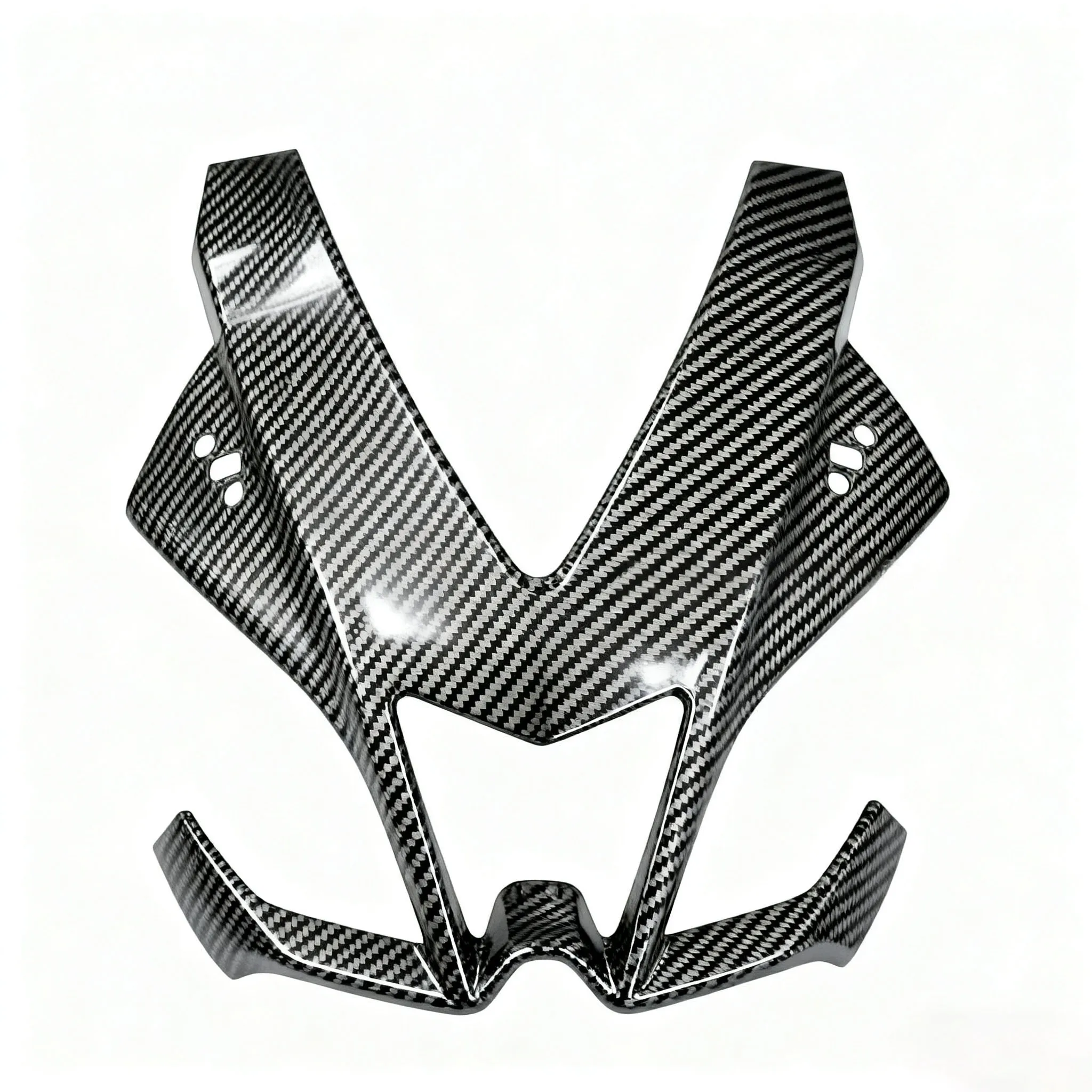 ABS Plastic Carbon Fiber Color Motorcycle Fairing Panel Cowling for Aprilia RS4 125 2012-2015 Front Nose Fairing Headlight Cover