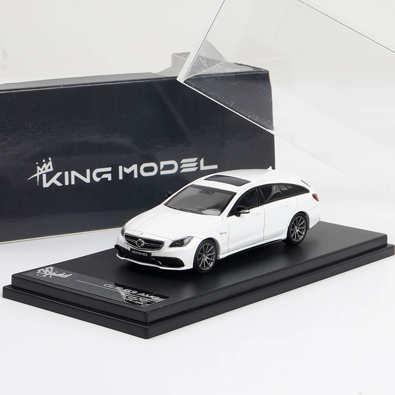 KING MODEL 1/64 Mercedes-AMG CLS 63 Shooting Brake Diecast Car Model Simulation Collection Cars Display Model Boy Birthday Gift
