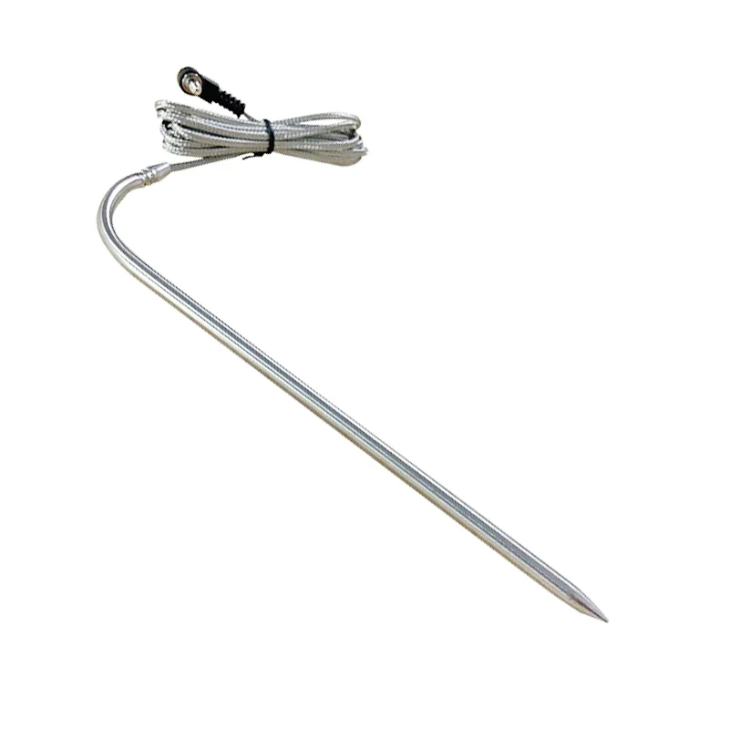 Sonda sensore di temperatura RTD platino PT100 1000 da 30 pezzi con terminale per barbecue con spina jack