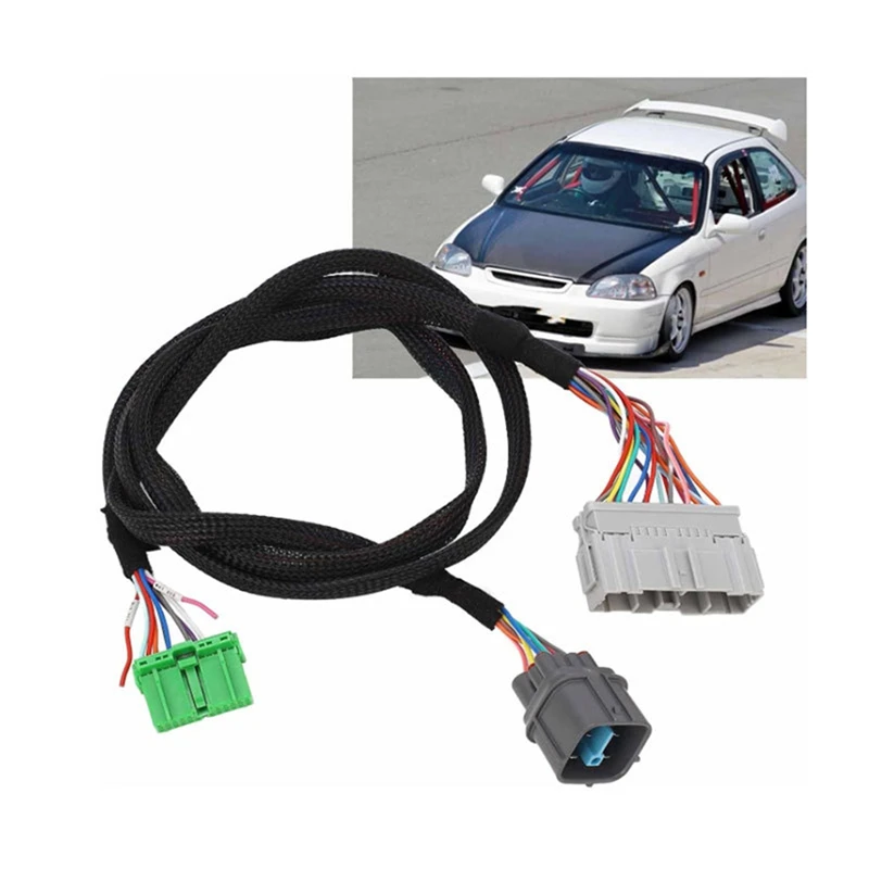 Super Sale D Series for Honda Civic Si EK 1996-1998 Chassis Adapter Harness Wire Harness Cable Durable Wire Harness Assembly CH9