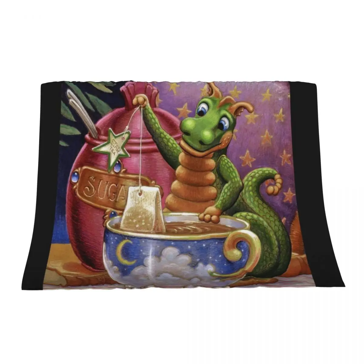 

Afternoon Tea Throw Blanket Sofa Throw Sleeping Bag Nap Bed linens Blankets