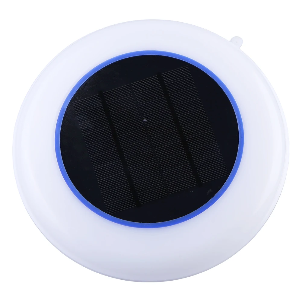 

Solar Pool Ionizer 7-Colored LED Night Light Copper Pool Ionizer Copper Pool Ionizer Floater for Fresh & Salt Water Pools & Spas