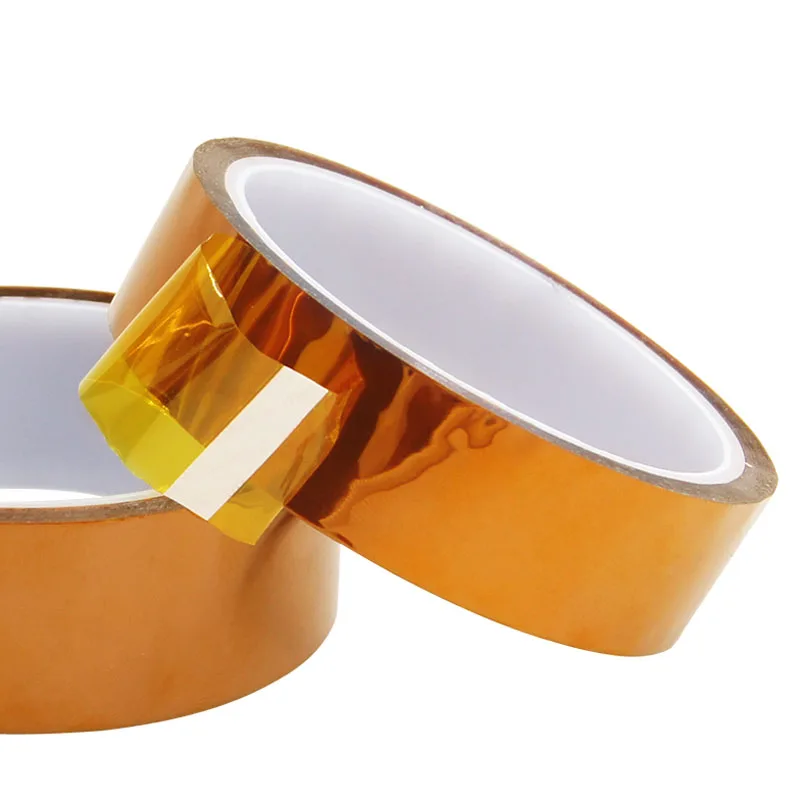 Polyimide Goldfinger Tape High Temp Flame Retardant 5/8/10/15/20mm for PCB Protection Industrial Insulation Tape