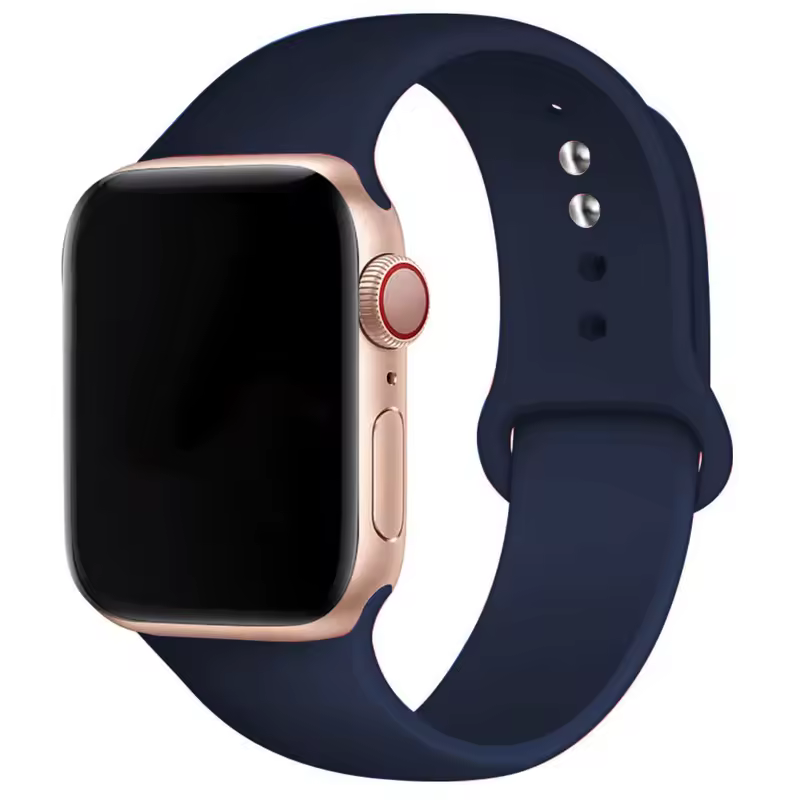 Silicone Band For Apple Watch straps 49mm 40mm 44 mm 45mm 46mm 42mm 41mm 38mm sports bracelet iWatch series 10 9 8 3 SE ultra 2 - Image 4