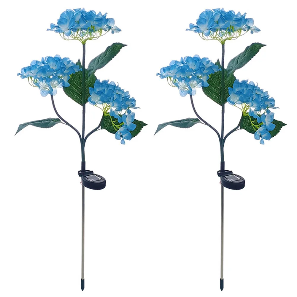

2pcs Light Solar Hydrangea Solar Lights Waterproof IP65 LED LED Outdoor Flowers Solar Flower Light 1.2V 600MAH