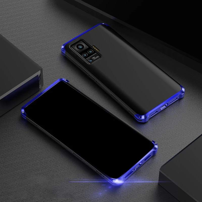 Capa Protetora Hard Shell para Vivo, Capa de Celular para X50 Pro, Metal, Tudo Incluído, Fosco