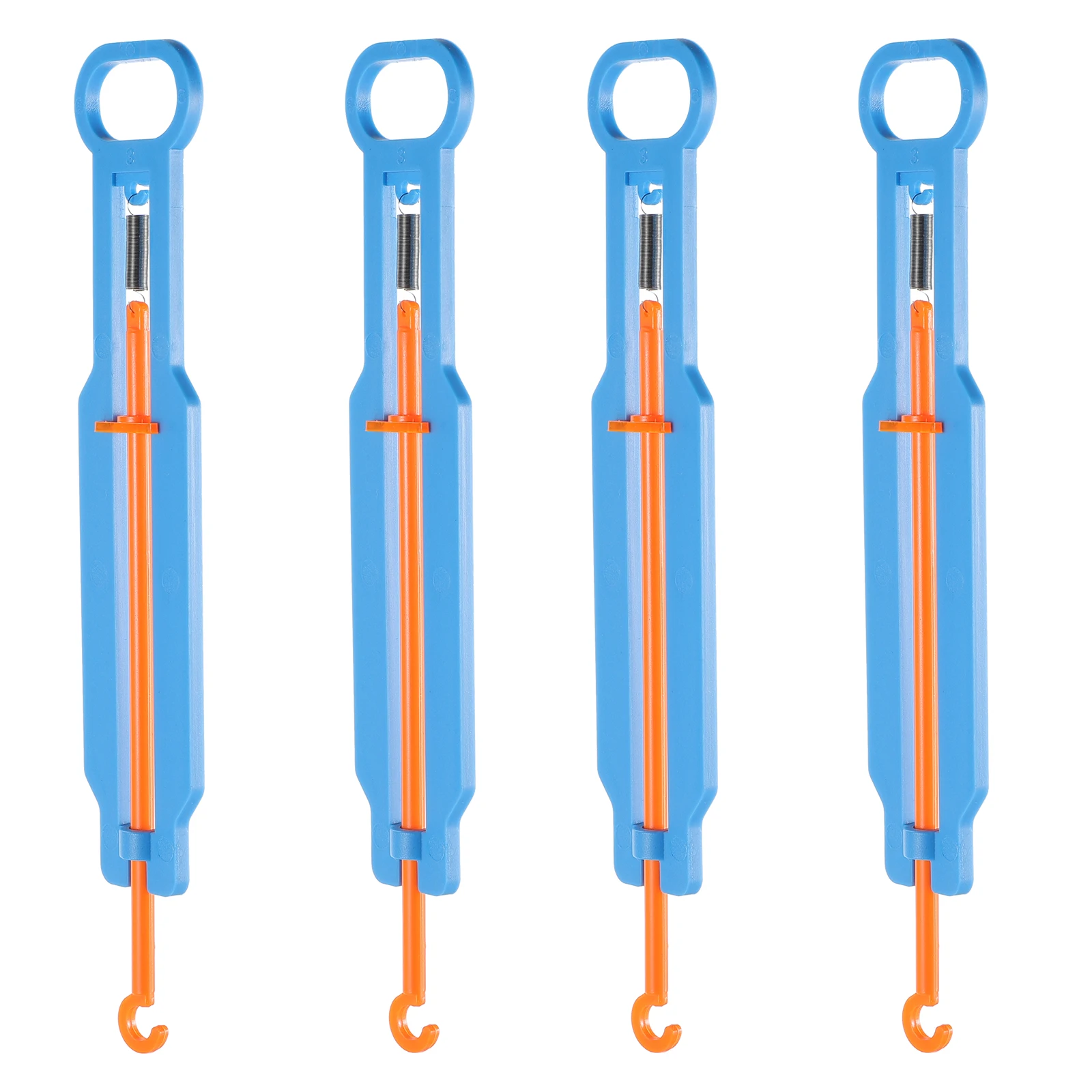 

4 Sets Plastic Spring Diy Balance Scale Educational Kids Scientific Experiment Trigger Pull Scale For Classroom School Teaching