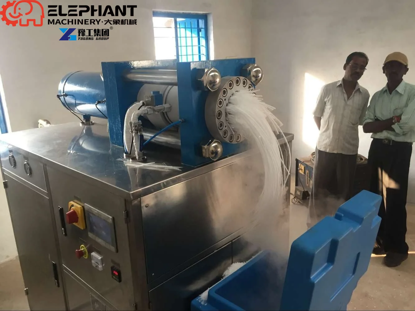 Deposit 30kg/h 50kg/h 100kg/h Industrial Flake Ice Dry Machine Dry Ice Cube Pelletizer Dry Ice Making Machine Price Pellet Maker