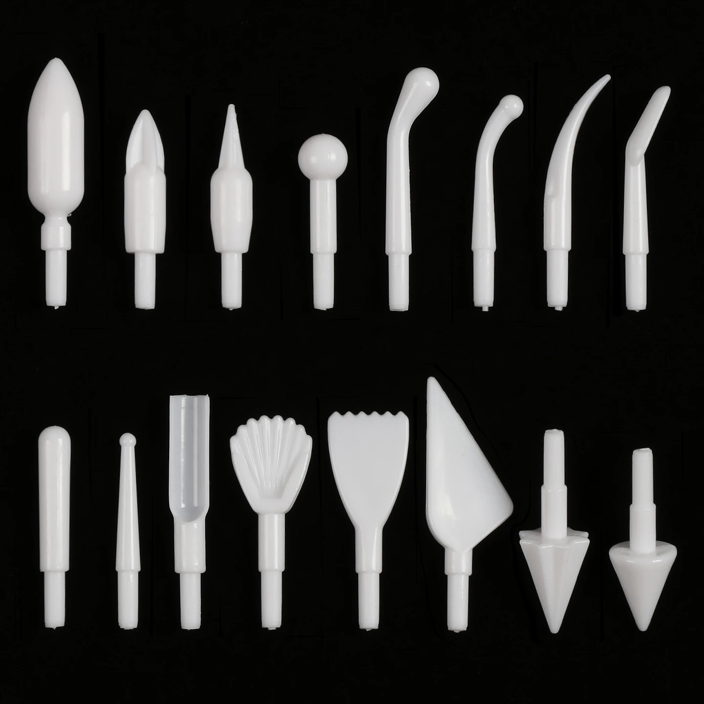 8 Pieces Handmade Pottery Tool - Resin Art Resin 评论和价格