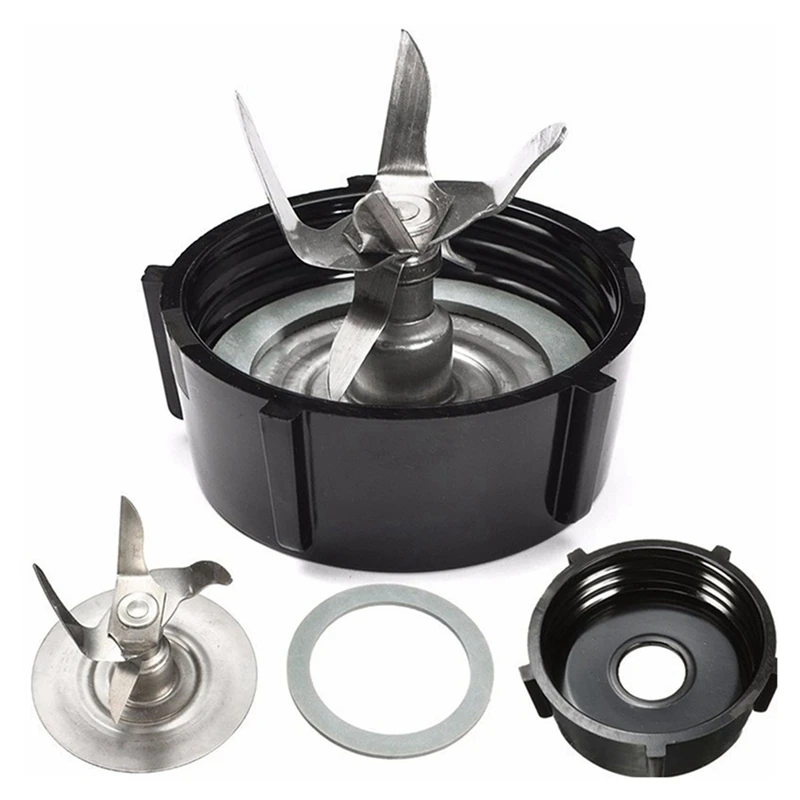 【Berserkk】ملحقات استبدال العصارة لـ Oster Osterizer 4961 خلاط قاطع شفرة غطاء قاعدة طوقا ملحقات أجزاء العصارة