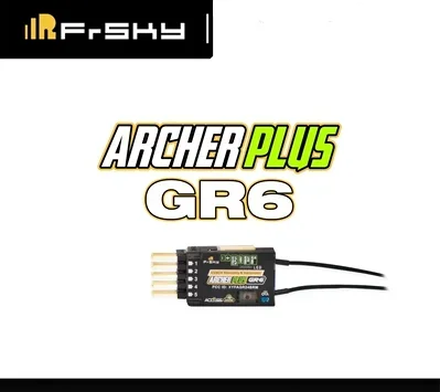 

FrSky ARCHER PLUS GR6 OTA 2.4GHz 6/24CH ACCESS S.Port/F.Port PWM SBUS Full Range Telemetry Receiver for RC FPV Drone Airplane