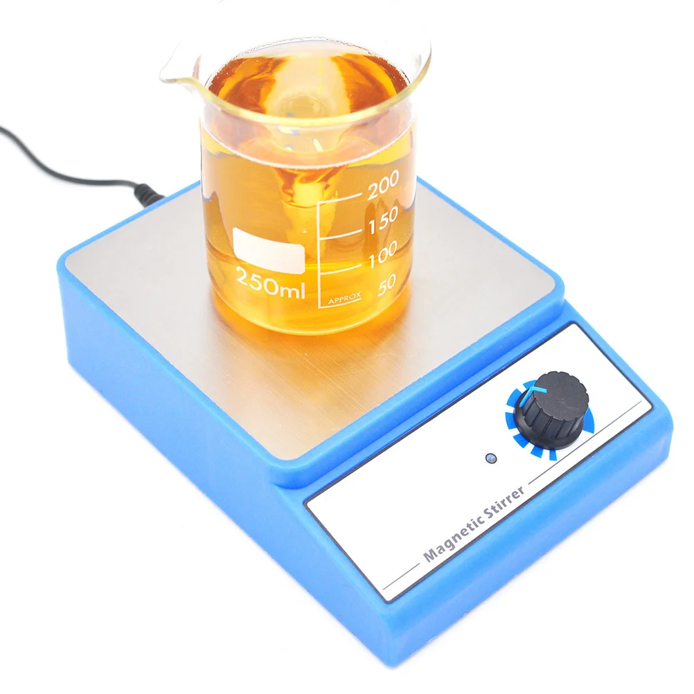 محرك مغناطيسي جهاز التحريك المختبري من الفولاذ المقاوم للصدأ ABS خفيف الوزن مدمج مقاوم للتآكل مغناطيسية قوية #2