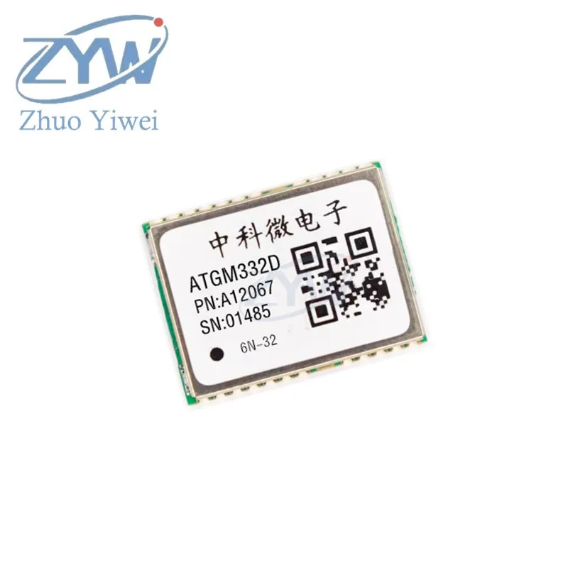 Módulo de Posicionamento Dual Mode Beidou GPS, ATGM332D-6N32, Compatível para Substituir NEO-M9, Original, Novo