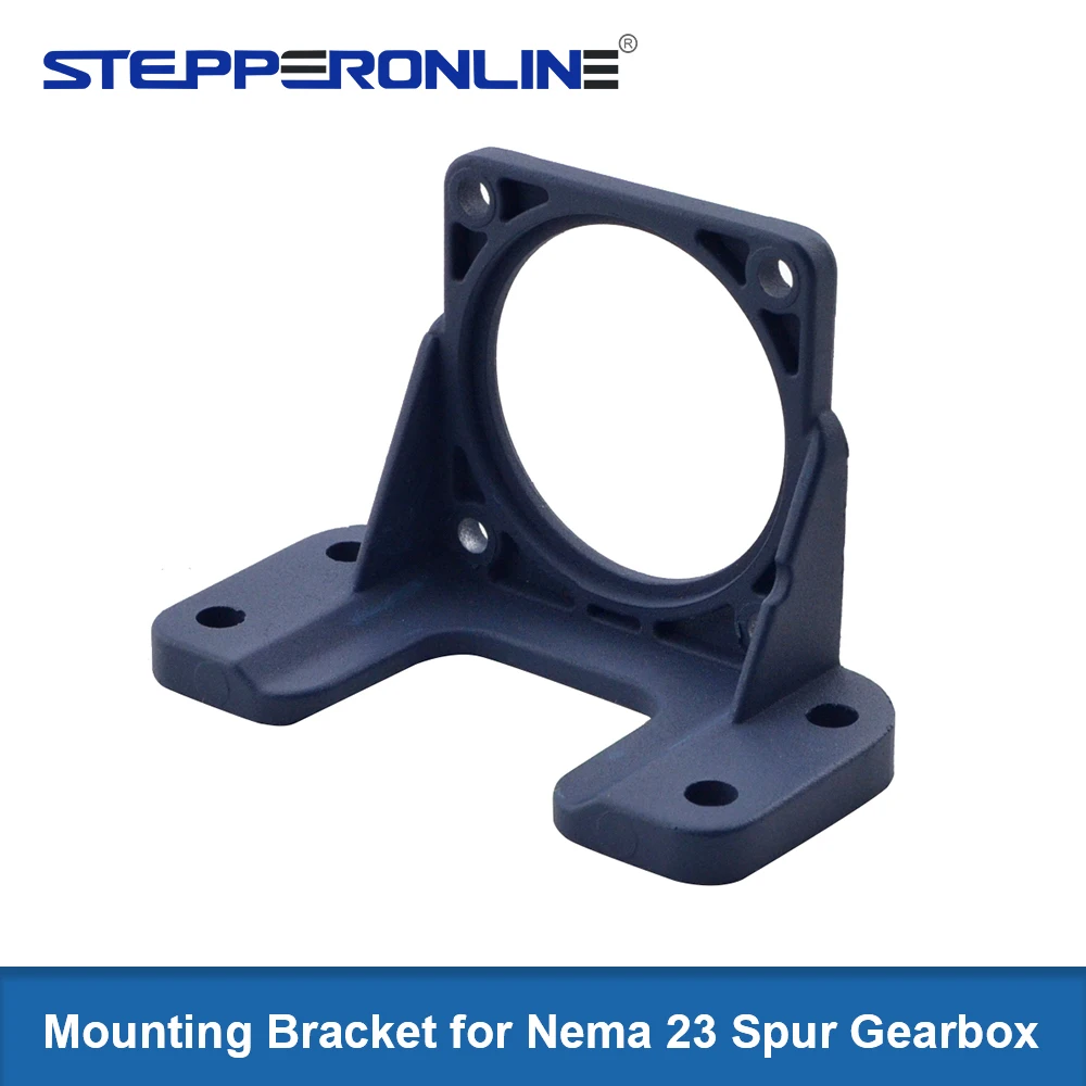 Nema 23 Mounting Bracket Alloy Steel for Nema23 Spur Gearbox Geared Stepper Motor 3D Printer