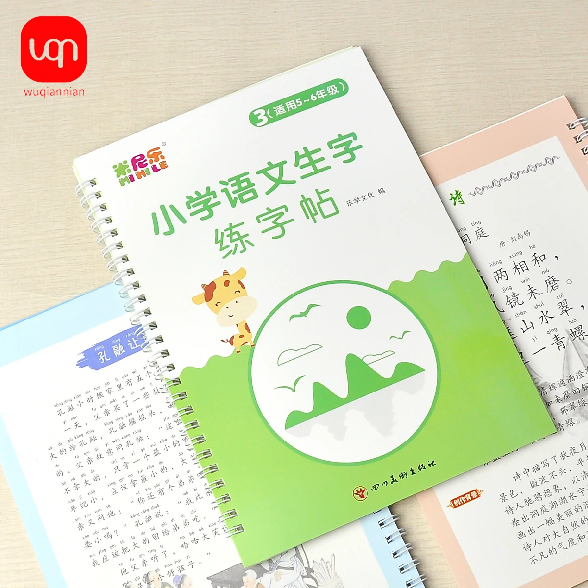 Chinese Characters Magic Practice Copybook Pupil Kids Textbook Hard Pen Calligraphy Children Reusable Writing Book Grade 1-6