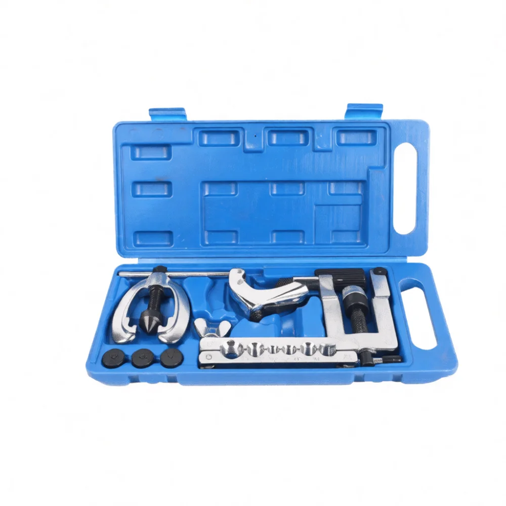 Heavy Duty 45 Degree Manual Flaring Tool Kit Pipe Expander For Copper Aluminum Tube Swaging HVAC Plumbing Repair Hand Tool