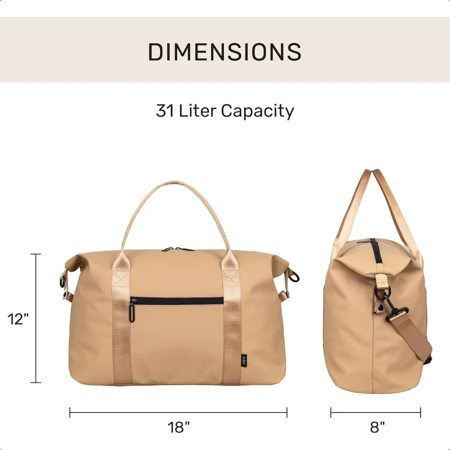 Lola Travel Bag Weekender Overnight Duffel Borsa da palestra per donna uomo