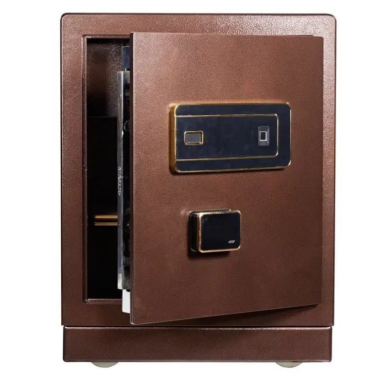 Large Steel Fingerprint Electronic Safe Lock for Office Home Commercial Use Hidden Locker Security Box Factory Wholesale