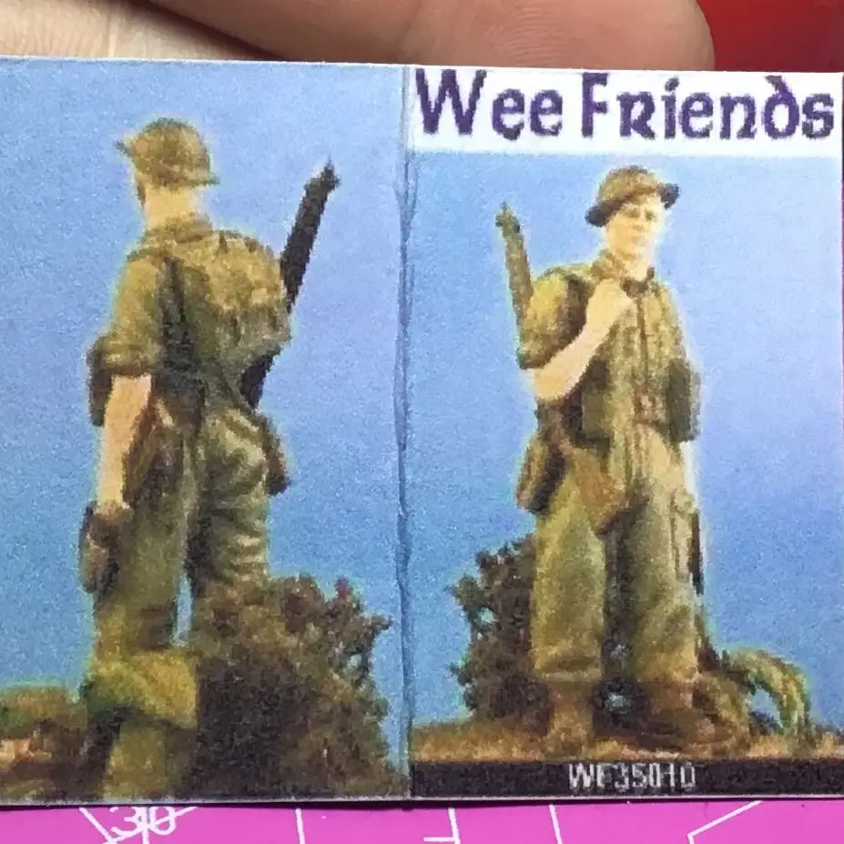 Figurine GK en résine 1/35, kit non assemblé et non peint