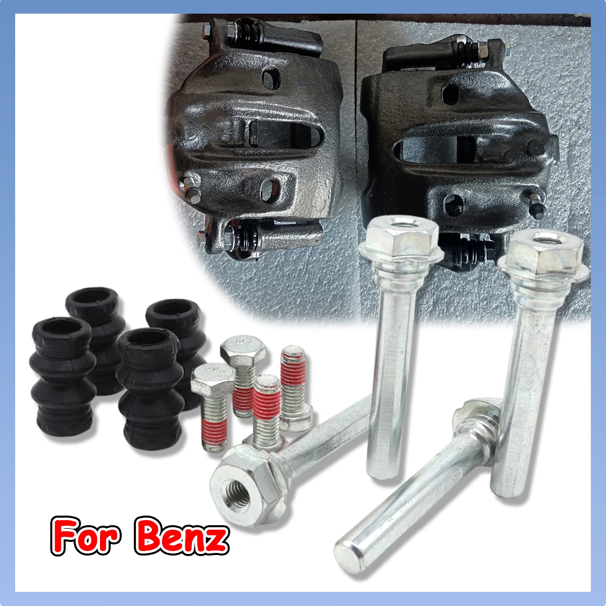 

Brake Caliper Cylinder Slider Guide Pin Bushing Boot Seal Kit For Benz A-CLASS W169 W176 B-CLASS Sports Tourer W245 SLK R172