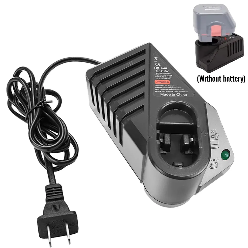 

Зарядное устройство 110-240В для аккумуляторов Bosch 7.2V 9.6V 12V 14.4V Ni-CD Ni-MH, для электродрелей GSR7.2 GSR9.6 GSR12 GSR14.4 AL1411DV