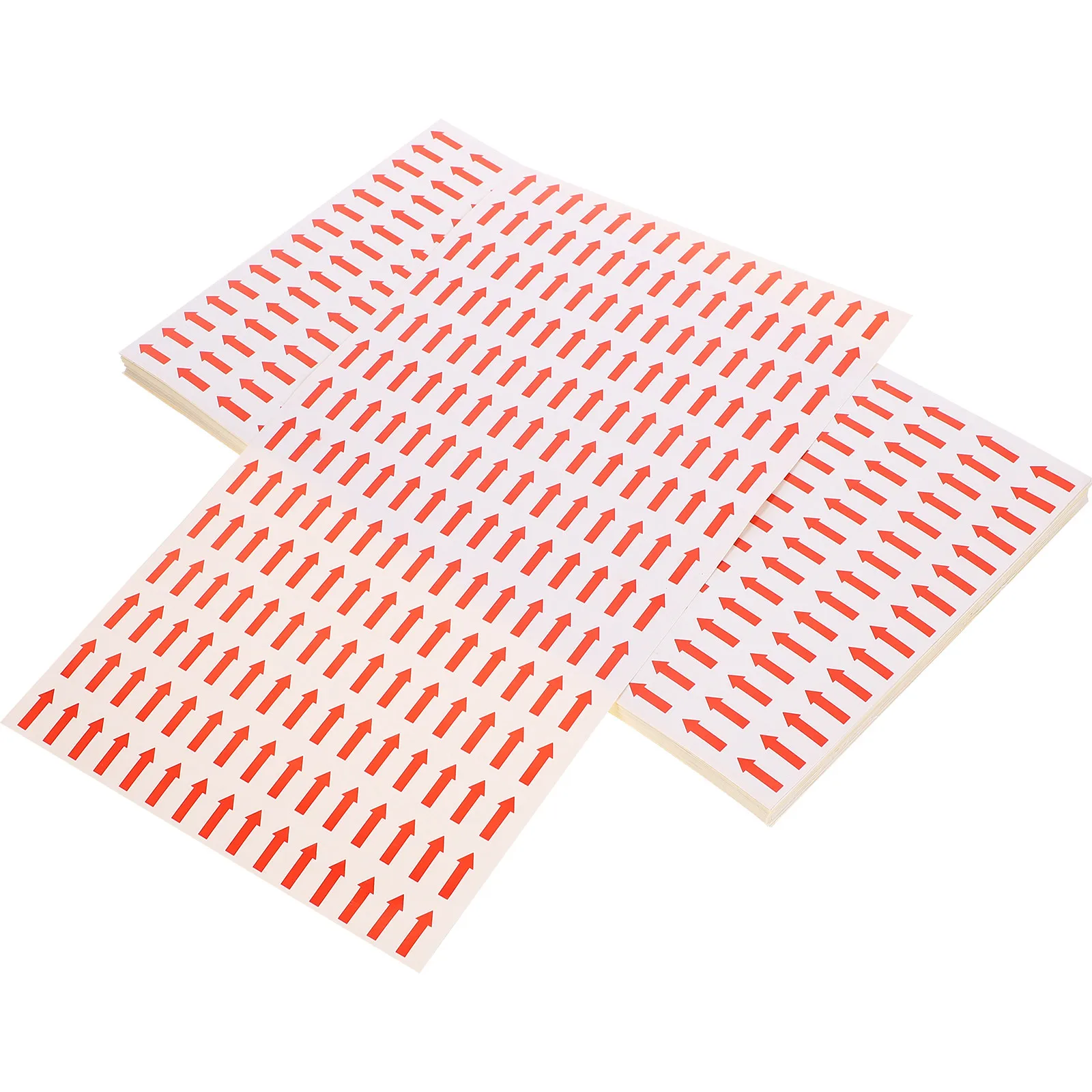 

50 Sheets Heavy Duty Arrow Stickers Hot Melt Adhesive Directional Signs for Indoor Outdoor Smooth Surfaces No Residue Removal