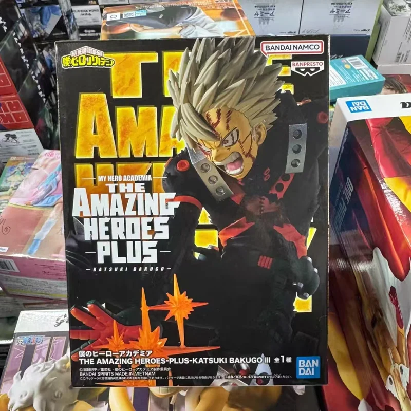 

Bandai Namco Banpresto My Hero Academia Bakugou Katsuki Аниме ПВХ 17 см Фигурка Модель Коллекционная Фигурка Игрушка В наличии Подлинный Подарок