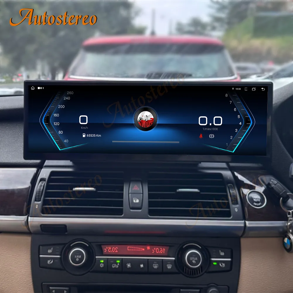 Reproductor Multimedia con GPS para coche, Radio con Android 13, ID8, 14,9 pulgadas, Carplay, para BMW X5, E70, X6, E71, CCC, CIC