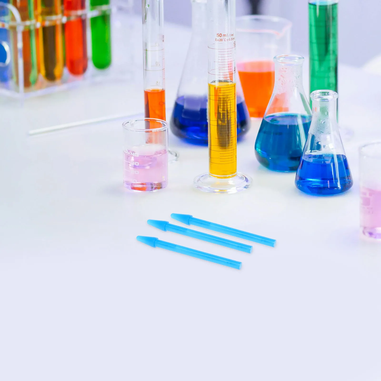 

100pcs Tissue Grinding Rods High Efficiency Lab Tools Plastic Tubes Microcentrifuge Rods Pestle Uniform