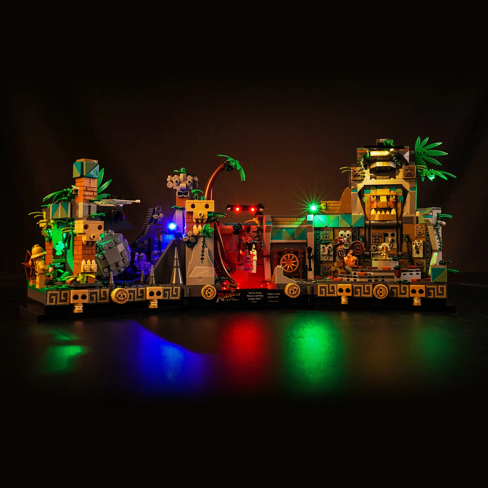 Vonado LED Light For 77015 Temple of the Golden Idol Lighting DIY Toys (Not ​Include the Model)