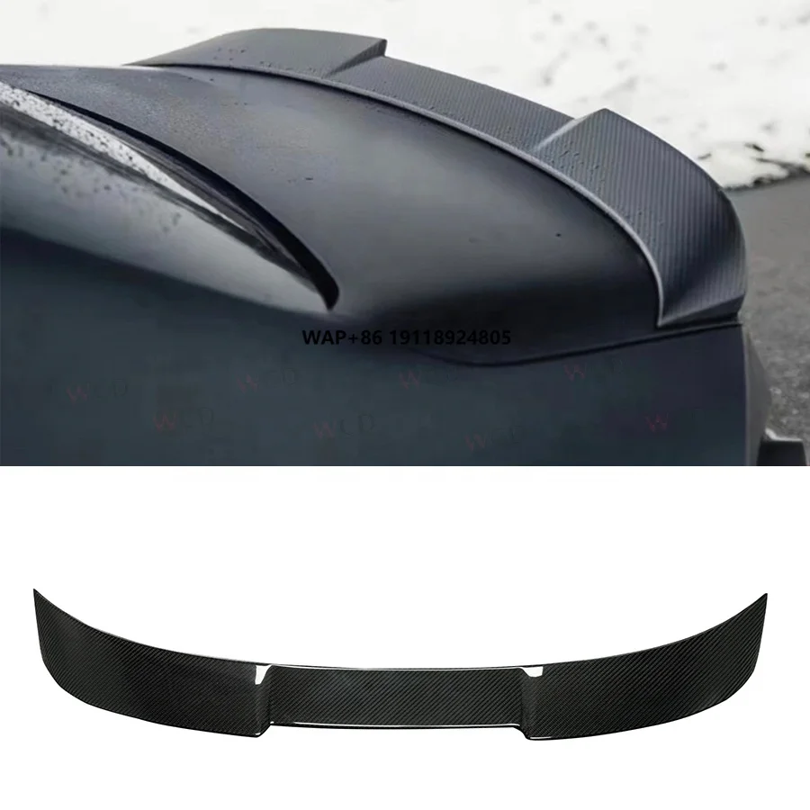 

G42 Carbon Dry Fiber Rear Spoiler for 2 Series M2 G87 G42 2023+ Car Rear Trunk Lip Spoiler Boot Ducktail Wing Bodykit