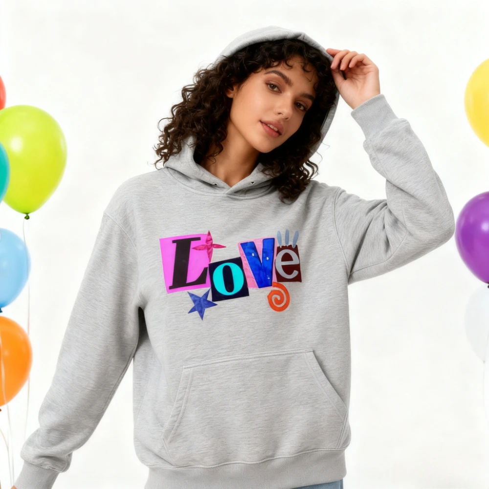 Толстовка с капюшоном для пар, одинаковая одежда в подарок на День святого Валентина и годовщину