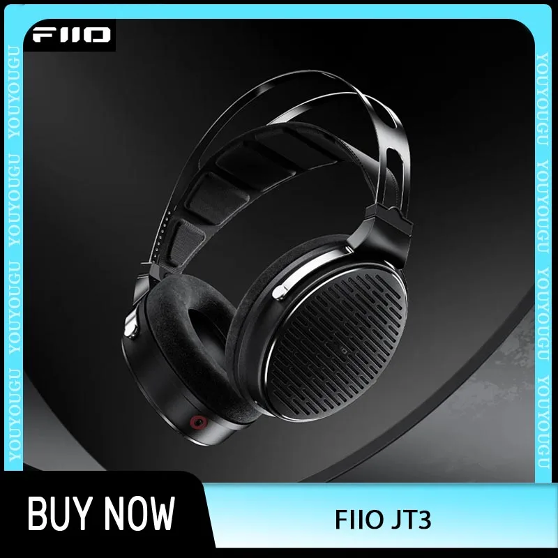 

Наушники-вкладыши FiiO JT3, открытая Hi-Fi музыкальная проводная гарнитура, HIFI-музыка с управлением лихорадкой и сменными кабелями, наушники