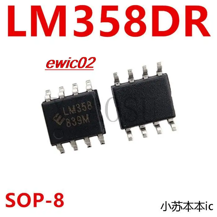 10pieces Original stock  LM358DR  LM358 SOP-8 IC 