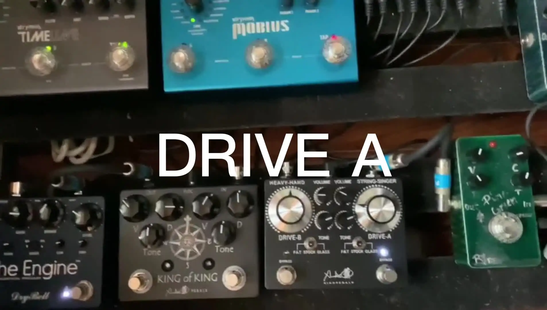 GOD Duellist Guitar Pedal Overdrive Distortion True Bypass