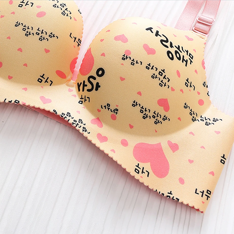 Girls Underwears Elegant Comfortable Girls Seamless Bra Suitable Small Busts Girls Daily Wear and Exercise Training Bras