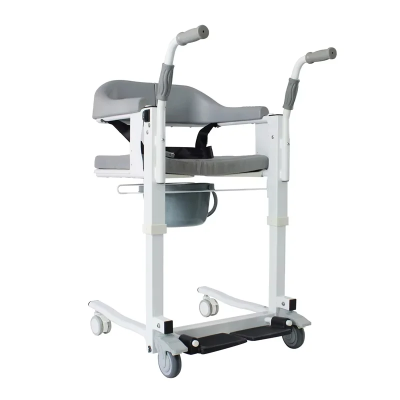 

Move Toilet Transfer Patient Handicapped Lift Commode Transport Chair for Home Disabled People Paralyzed Adult