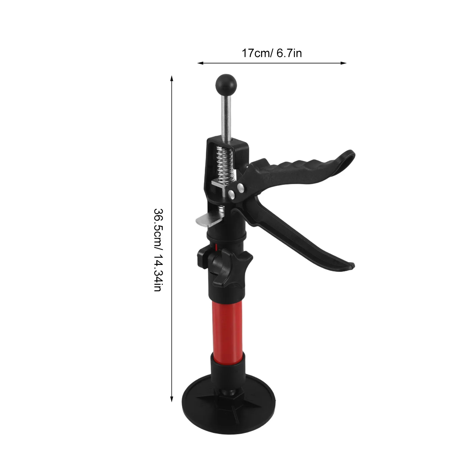 Cabinet Jack Adjustable Telescopic Support Pole Expand 11.8 to 23.2 Heavy Duty 88 Lbs Capacity Hanging Cabinet Installation Jack