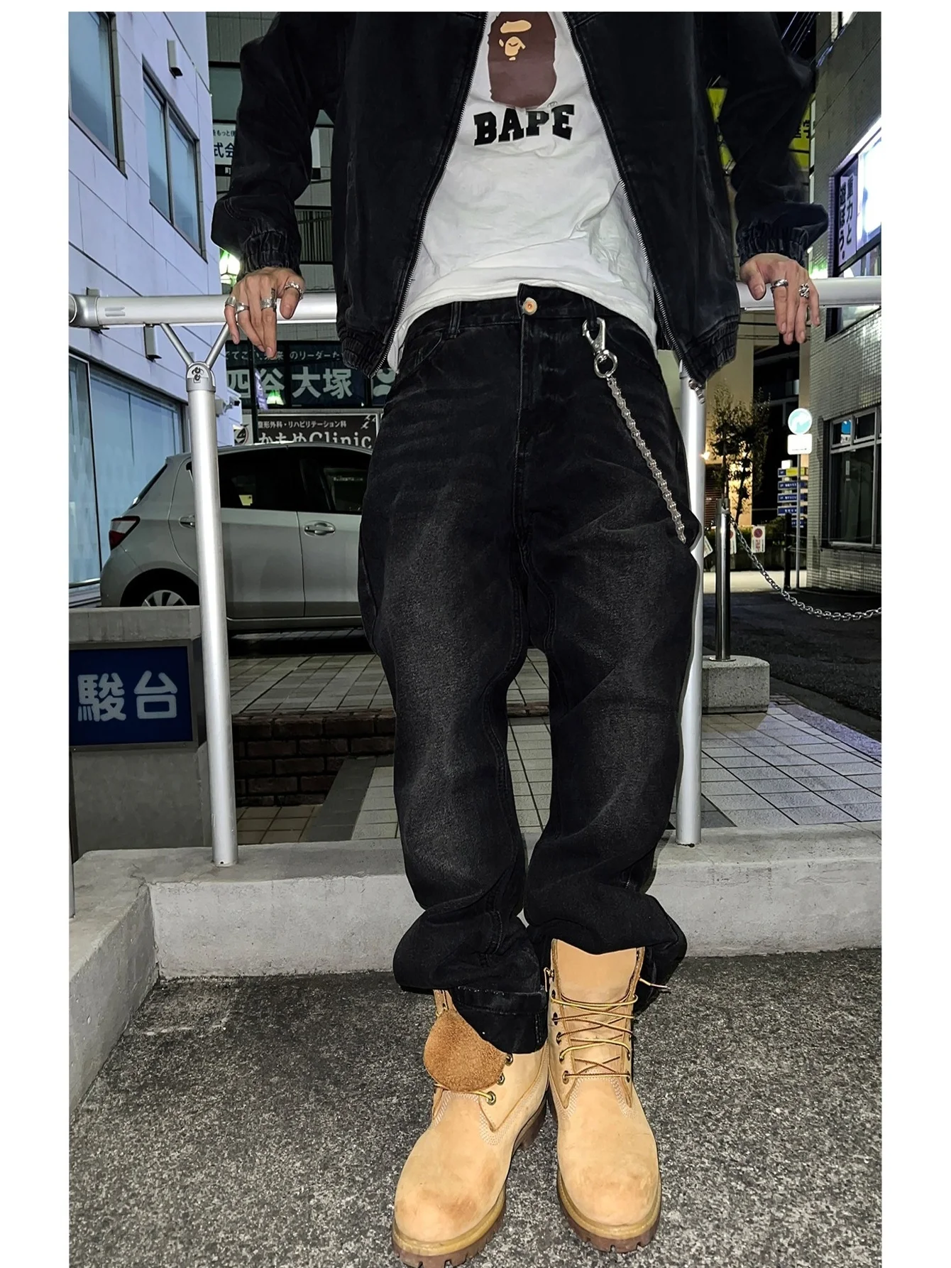 Calças jeans masculinas originais estilo Y2K, slim, casuais, para o dia a dia, calças jeans femininas.