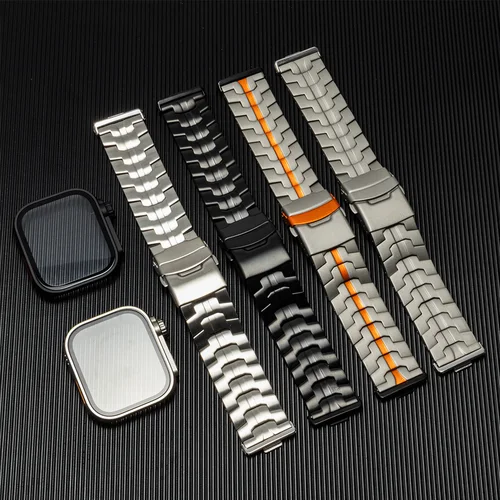 Imagen 2 del producto Caja y correa de acero inoxidable para Huawei Watch Fit 4 Pro/4, pulsera de metal, reemplazo de la cubierta Ultra PC, correa para Huawei Fit3