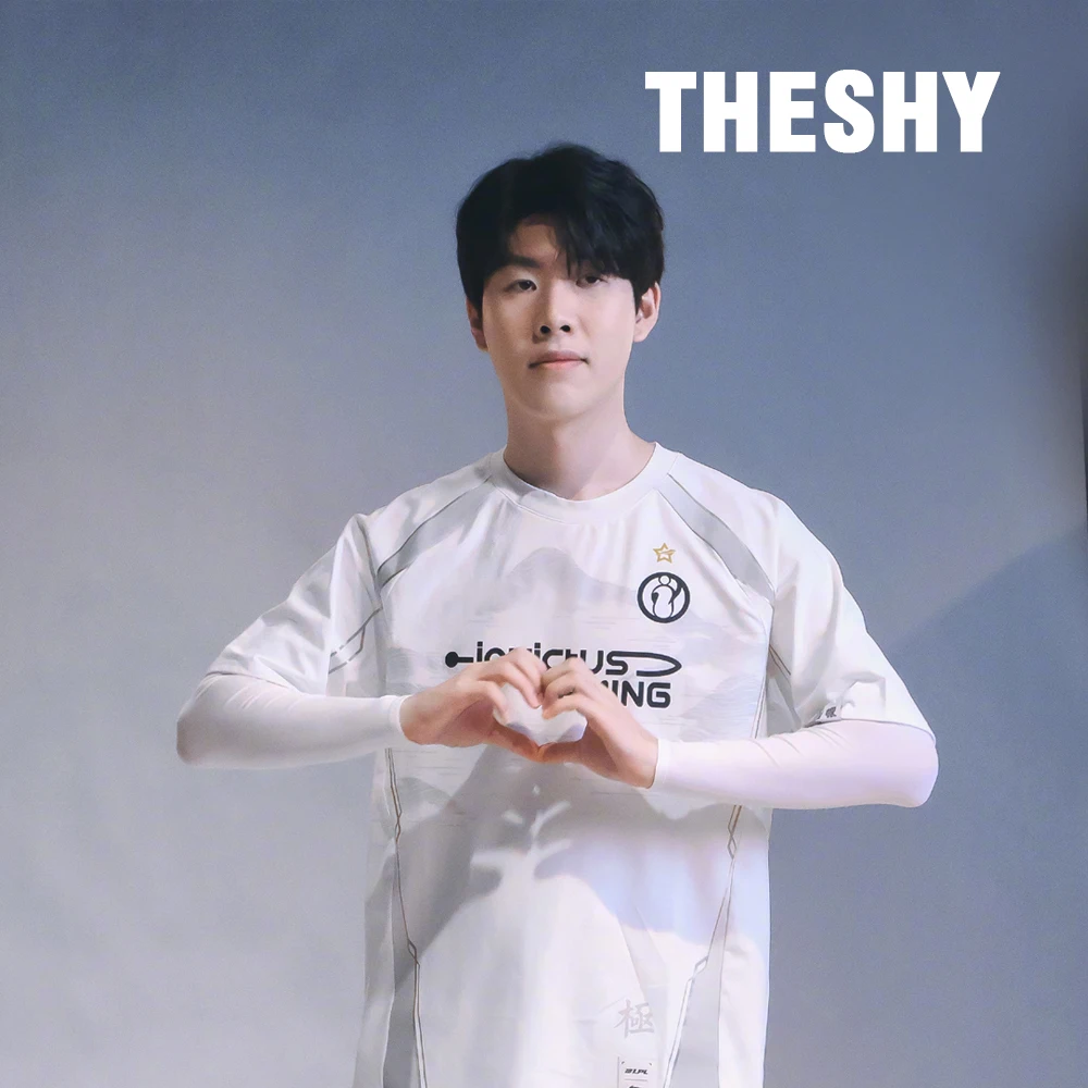 2025 جامعة الأساطير IG Esports فريق الزي الرسمي Theshy Rookie مخصص الفانيلة الرجال والنساء لعبة التدريب الزي الرسمي تي شيرت