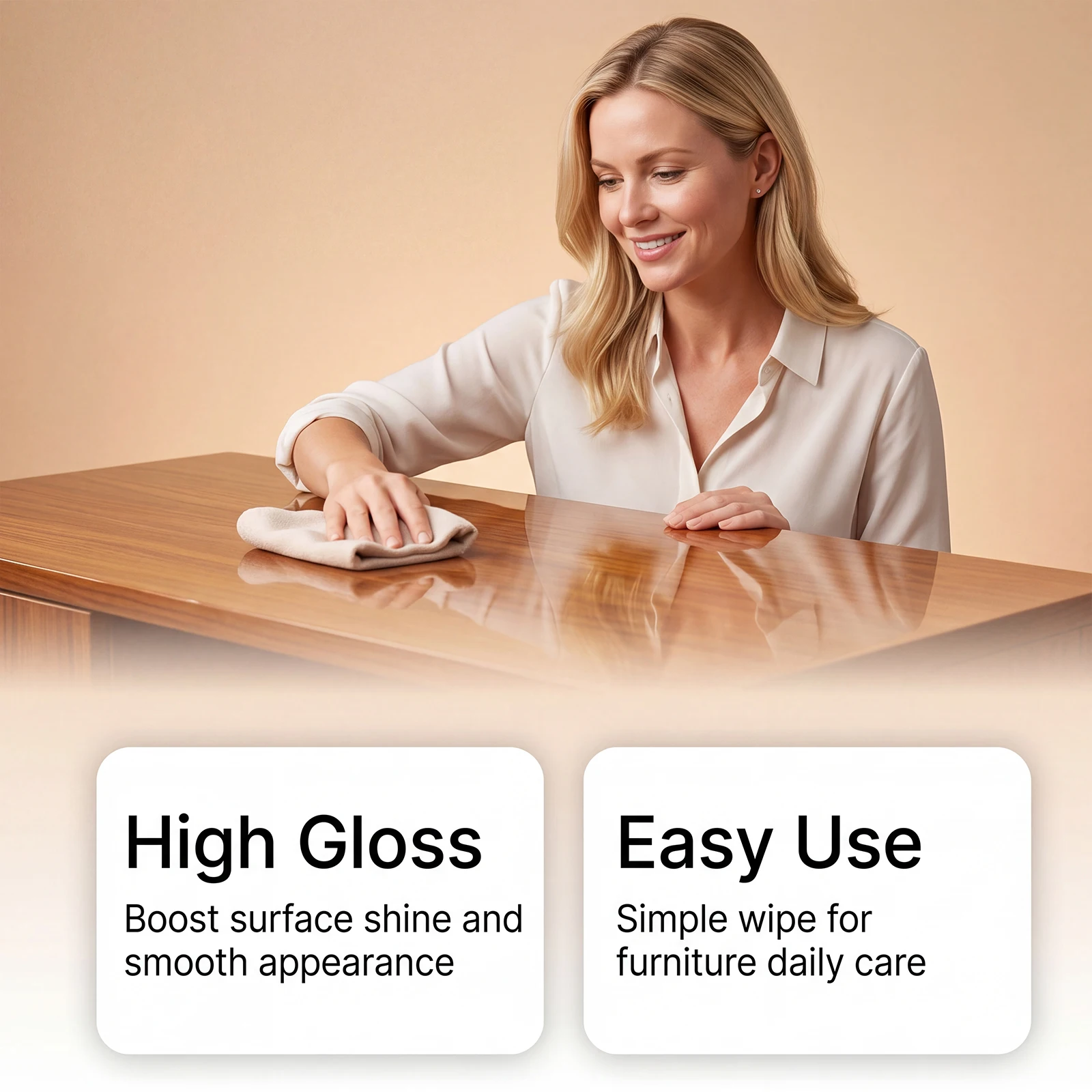 Beeswax Furniture Polish High Quality Multi Purpose Wood Floor Polisher Boost Gloss Smooth Wooden Surface Long Lasting Care Wax