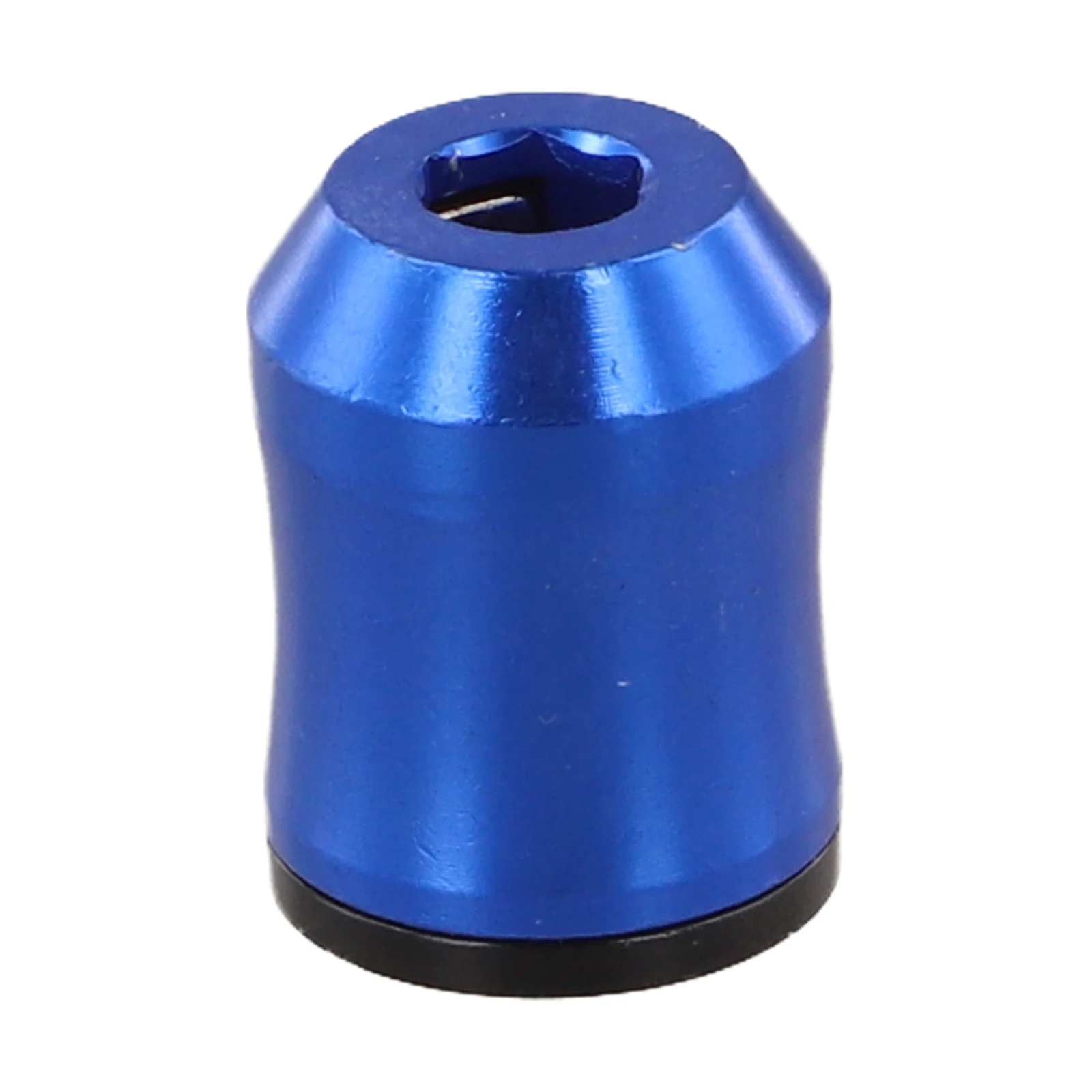 1/5 Stück 3-in-1 Schraubendreher-Kopf Magnetische Schraubenringe Aluminiumlegierung 6,35mm Schaft Schraubenbit Magnetisierer – Detail 7