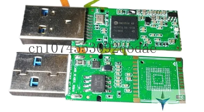 One pair SM3350 Mobile phone 153UFS2.02.1 character to U disk 4K high-speed master control PCB