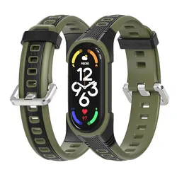 Strap For Mi Band 8 7 6 5 WatchBand For Xiaomi Mi Band 7 5 4 3 Strap Silicone Wristbands For Miband 6 7 Bracelet NFC Global Band