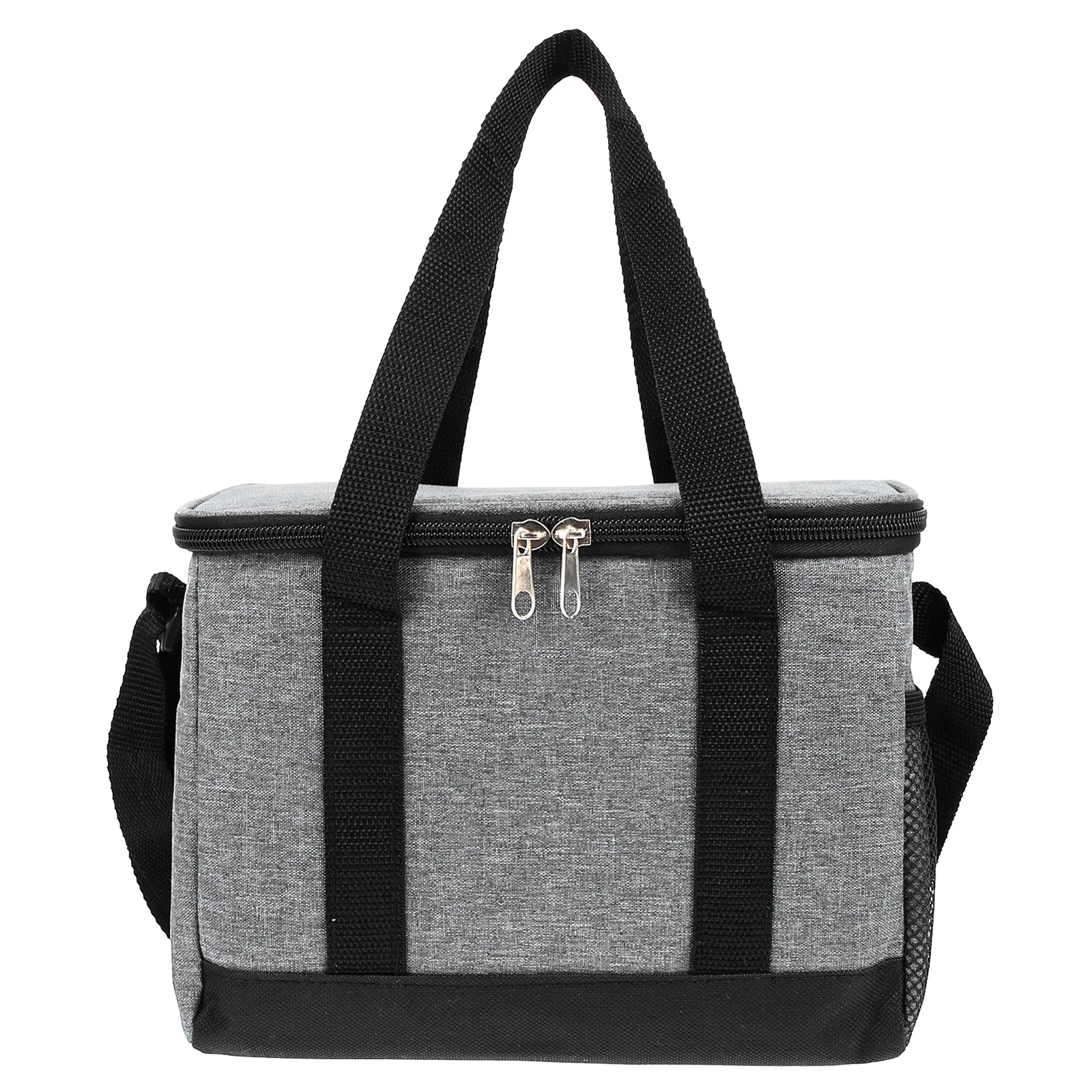 

Insulated Ice Pack Lunch Bag Oxford Cloth Portable Strap Pockets Waterproof Travel Gym Bento Thermal Picnic Food Storage